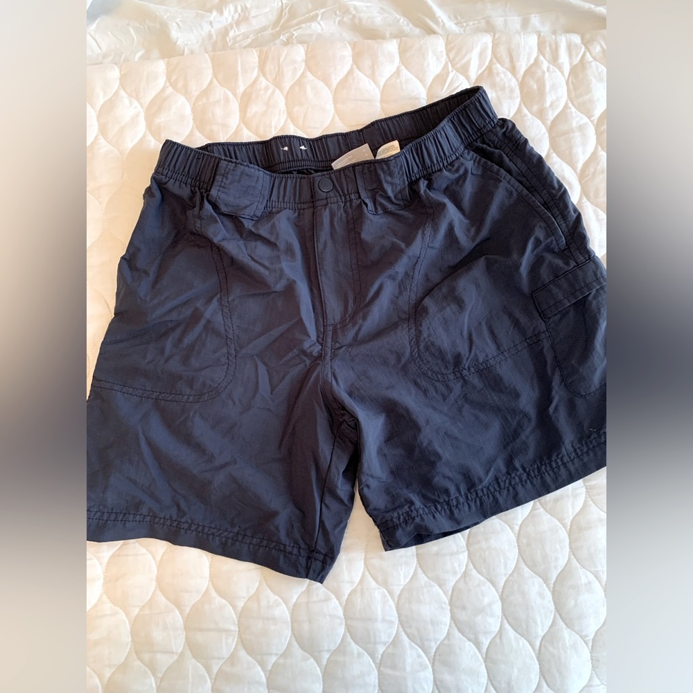 Columbia Womens Nylon Shorts Navy Blue